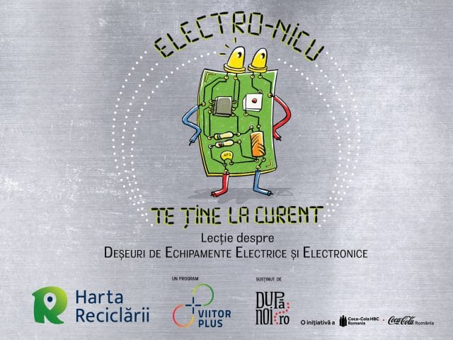 Electro-Nicu te ține la curent: lecția care aduce DEEE-urile în sala de clasă